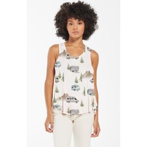 Z Supply Vagabond Trail Me Top - Bone NWT SIZE XS S M